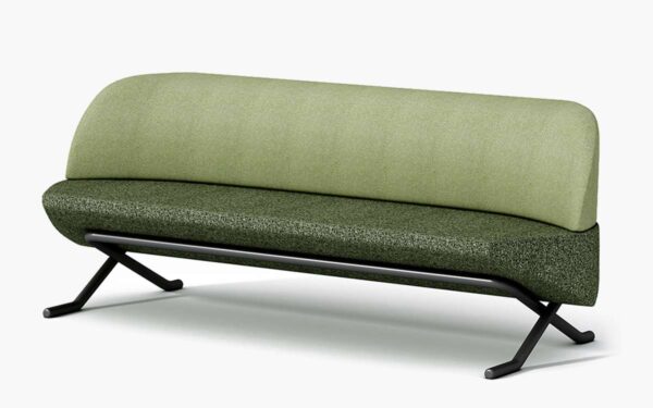 Original Design Nordic Style Metal Base Accent Sofa