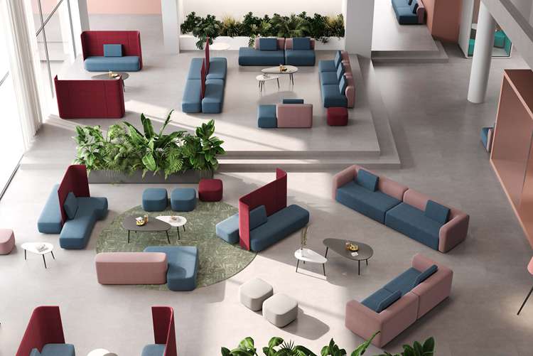 contract furniture for public waiting area