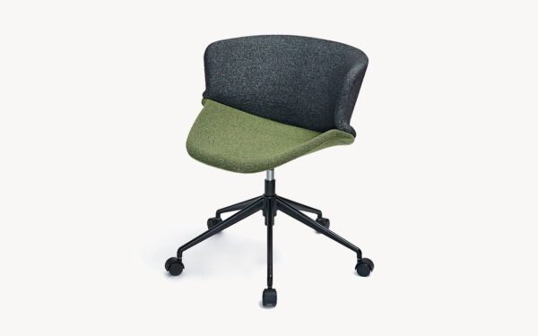Armless Designer Lifting Swivel Mold Foam Meeting Chair