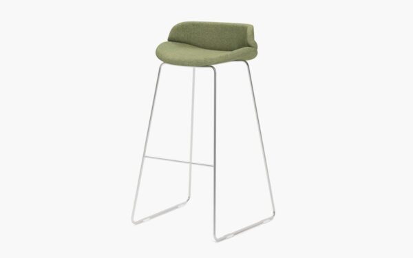 Cold Cured Mold Foam High Leg Chairs Office Bar Stool
