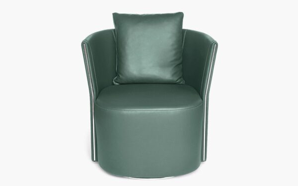 Contract Furniture Luxury Hotel Office Reception Leather Lounge Chair