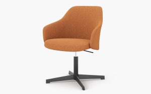 Multipurpose Visitor Guest Hotel Meeting Room Armrest Chair