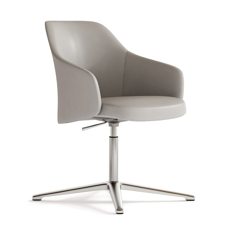 Multipurpose Visitor Guest Hotel Meeting Room Armrest Chair - Image 3