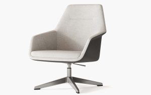 Yunbo Unfolded Armrest Chair Office Lounge