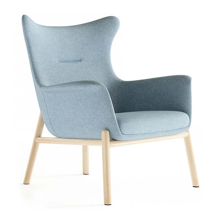 Accent Cozy Lounge Comfort Wing Chair - Image 7